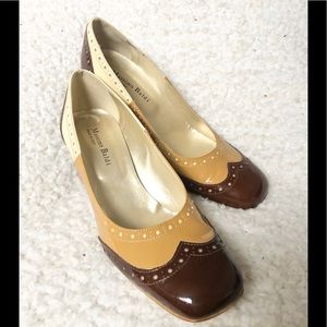 NWOB Massimo Baldi multicolor heelssize 9